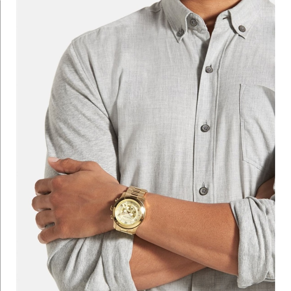 Michael Kors Chronograph Bracelet Watch. EUC.